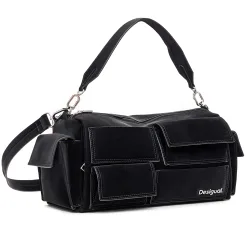 Pocket Borsa a mano e tracolla 24WAXP09 2000 Negro