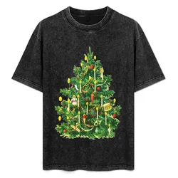 Christmas Tree Greetings (1921) Vintage Antique Decorated Xmas Tree T-Shirt