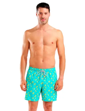 Slip De Bain Boxer Water Prints Beach Ao - Arena - FashionsVida
