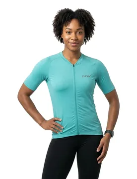 Maglia A Maniche Corte Essence 2 Turquoise - Northwave - FashionsVida