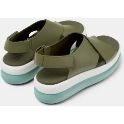 Sandalias de plataforma de mujer Pelotas Flota Up de piel