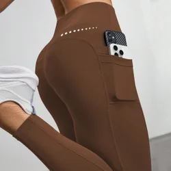 Leggings sin costuras de cintura alta para mujer