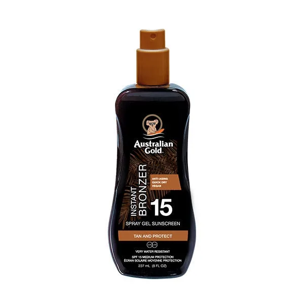 Spray Oil Sunscreen Spf 15 - Australian Gold - FashionsVida