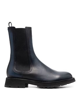 Stivali in pelle elasticizzata