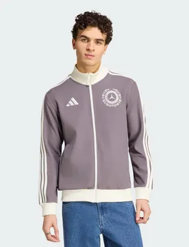 MAGLIA DA ALLENAMENTO DA UOMO MERCEDES - AMG PETRONAS FORMULA 1 TEAM SILVER ARROWS ICON XL Granite / Off White - Adidas - FashionsVida