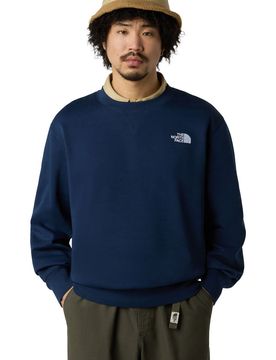 Essential relaxed sudadera hombre Azul (S)