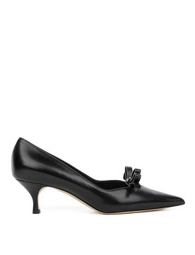 Casadei Dcollet Nero In Pelle