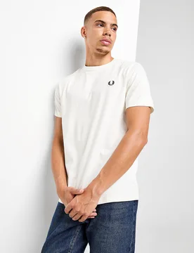 Mens Maglia Core - Bianco, bianco bianco Uomo taglia XXL - Fred perry - FashionsVida