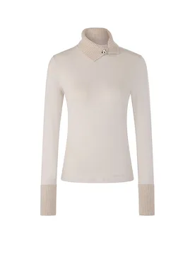 Pull à col roulé gris clair 36 - Marc cain - FashionsVida