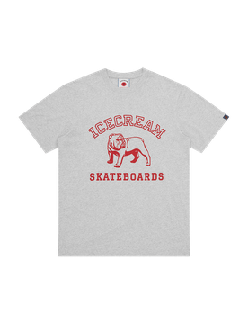 Bulldog T-Shirt - Heather Grey