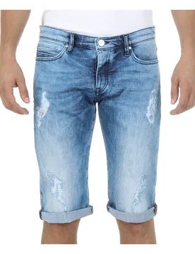 Mens Jeans Denim Jan - Blue - Size 40 (Waist) - Andrew Charles By Andy Hilfiger - FashionsVida