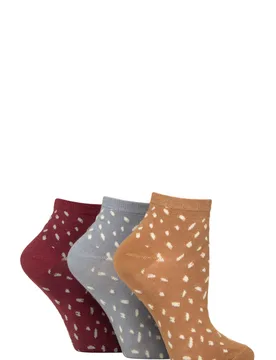 Women's 3 Pair Wildfeet Mid Length Bamboo Socks Fawn 4-8 - Multi Coloured - Size: Small - SockShop - FashionsVida