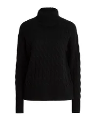 Rollkragenpullover Damen Schwarz S Damen