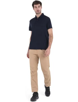 Merino 150 Tech Lite Herren Poloshirt, blau L - Icebreaker - FashionsVida