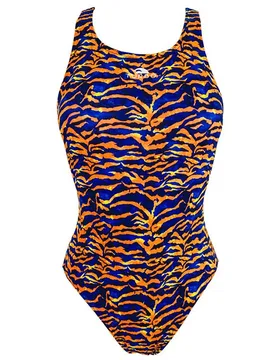 Top-tiger Swimsuit Orange 3XL Women - TURBO - FashionsVida
