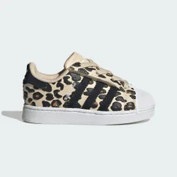 SCARPE SUPERSTAR II CON LACCI ELASTICIZZATI E PRATICA CHIUSURA 26 1/2 Sand Strata / Core Black / Cloud White