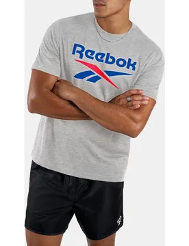 Camiseta de hombre Bruno Big Logo Crew Neck - Reebok - FashionsVida