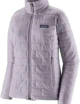 Leichter Stepp- Und Daundenjacken aus PrimaLoft® W's Nano Puff Jkt Permafrost Purple für Damen Größe S Grau - Patagonia - FashionsVida