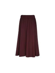 Riani Midi falda rojo oscuro 40