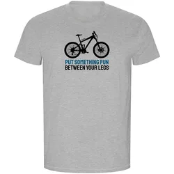 Maglietta A Maniche Corte Put Something Fun Eco Heather Grey