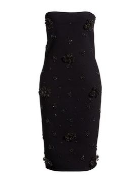Midi-Kleid Damen Nachtblau 34 Damen