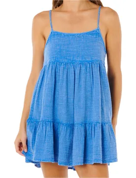 Classic surf cover up vestidos mujer Azul (L) - Rip curl - FashionsVida