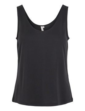PIECES Top 'Kamala' negro