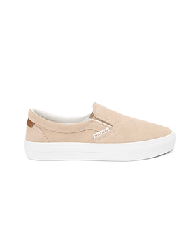 Scarpe slip on uomno beige