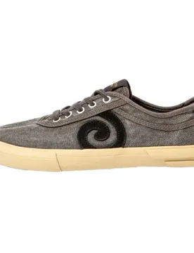 Sneaker N595 Teko Barefoot Washed Cotton Black EU 37