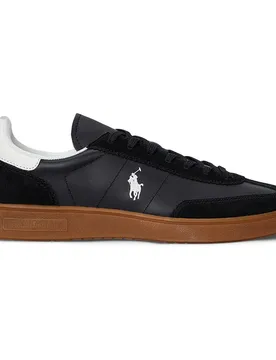 Baskets Bedford Leather Black / White EU 38