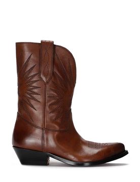 Wish Star Low Con Ricami Tomaia In Pelle