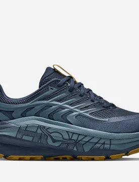 Men's Stinson 8 Trail Shoes in Varsity Navy/Faded Navy, Size 11.5 - HOKA - FashionsVida