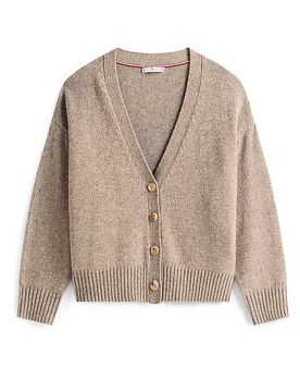 Cardigan hellbraun S/M damen