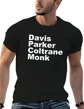MILES DAVIS MONK VINYL PARKER T-Shirt t shirts for man graphic vintage t shirts cotton 100% t shirts for man cotton T-shirt - Aliexpress - FashionsVida