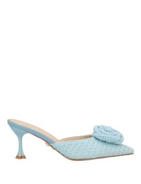 Mules & Zuecos Mujer Azul celeste 36,37,38 Mujer