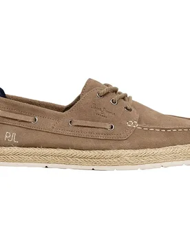 Espadrilles Porto Deck Dark Stone Beige EU 43 - Pepe jeans - FashionsVida