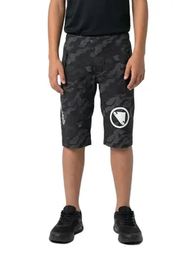 Pantaloni Corti Mt500jr Burner Black Camo - Endura - FashionsVida