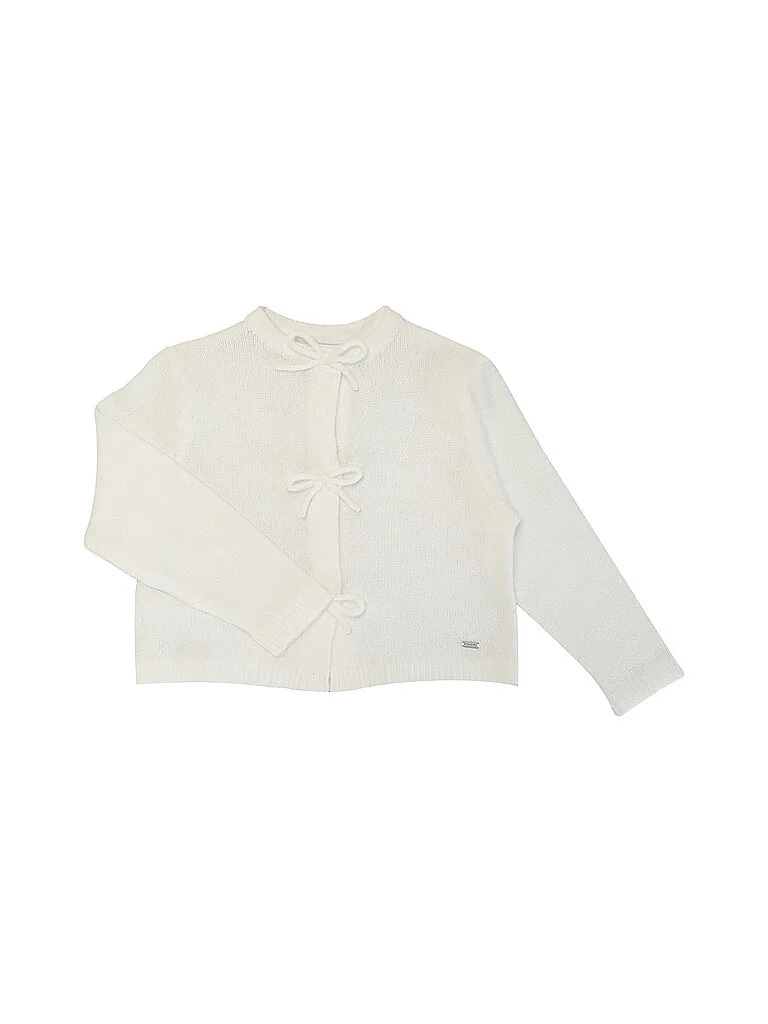 Cardigan per bambina crema 140 - Mayoral - FashionsVida