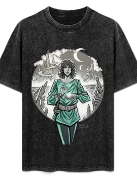 Cally (Blake's 7) T-Shirt Big and Tall Basic Tee Shirt - Aliexpress - FashionsVida