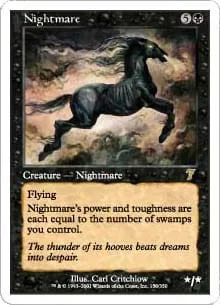 Nightmare (foil) 7th Edition - Magic: The Gathering - FashionsVida