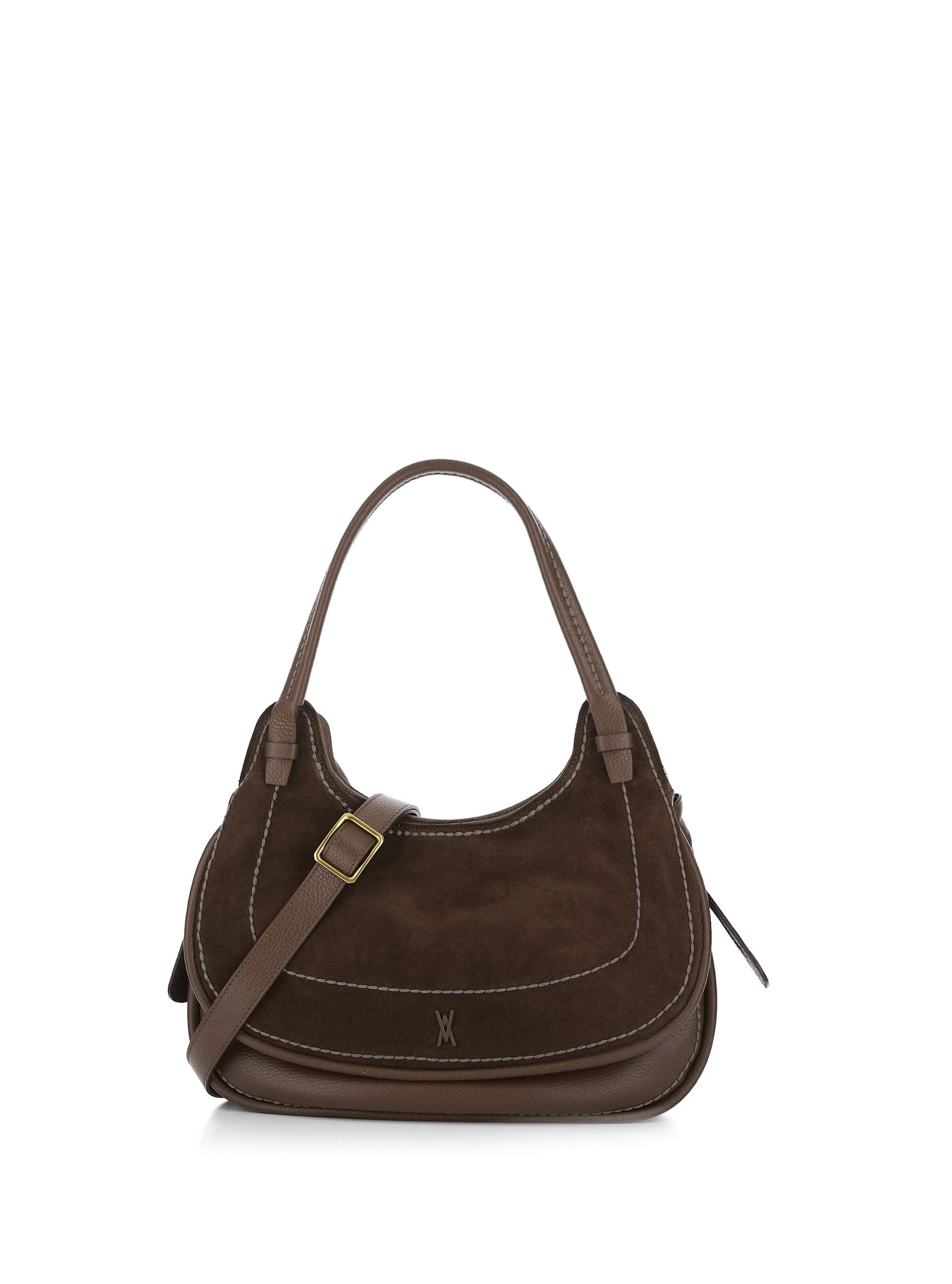 Borsa a spalla MARRONE U - PLINIO VISONA' - FashionsVida