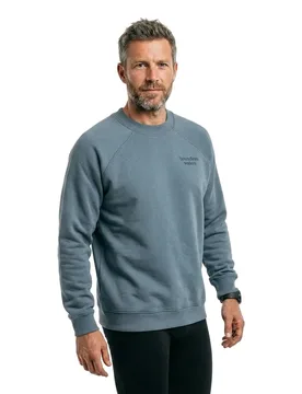 Sweat-shirt Enroute Crew Tidal Blue 2XL Homme - Mystic - FashionsVida