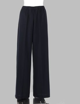 Women's Wool-Blend Tailored Trousers with Stretch