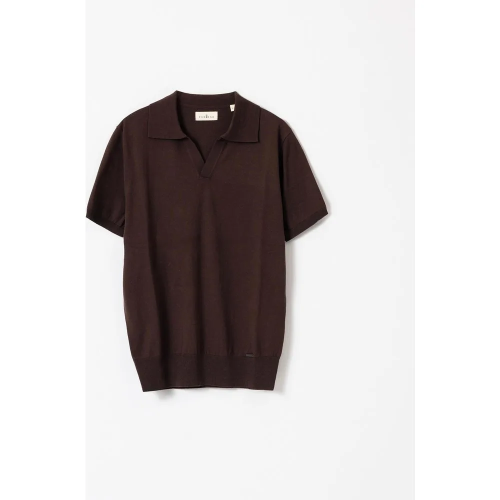 Polo de punto algodón manga corta de hombre - PuroEgo - FashionsVida