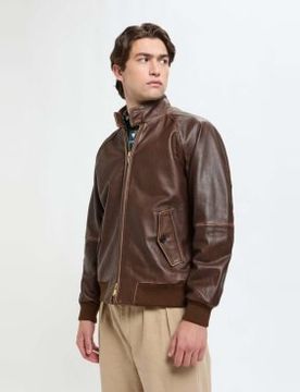 Para hombre. BRCPS1127UT2995 Chaqueta de G9 (M), Casual, Piel