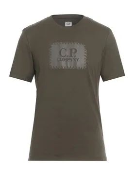 Camiseta Hombre Verde militar XS Hombre - C.P. Company - FashionsVida