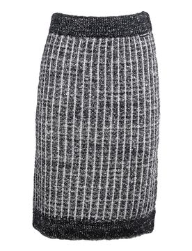 Gonna in maglia bouclé