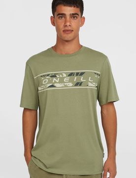 Front Graphic T-Shirt - Grün - Herren - Größe: S