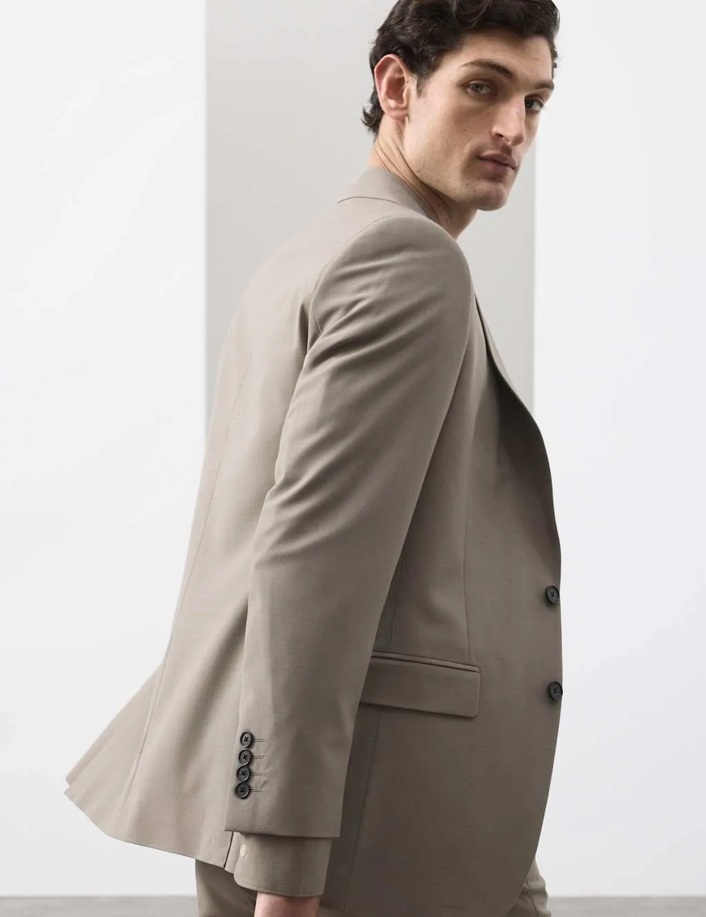 Tailored Fit Performance Suit Jacket Onyx male - Autograph - FashionsVida