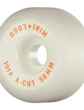 Roues De Skateboard Mini-logo A-cut White 52 mm/101A unisex